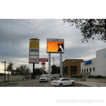 P16 1RGB 320mmx320mm Big Media Outdoor LED Billboard , LED